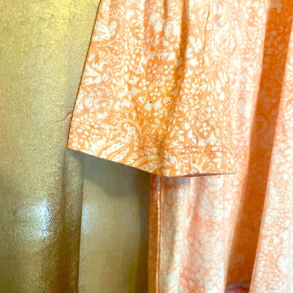 - MICHAEL KORS TOP L Soft Peach Print - Picture 3 of 7